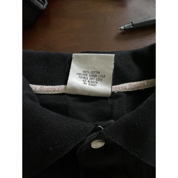 Vintage Polo Shirt Mens Size 2XL Black AMF League Secretary Polo. AMF TAG. - Picture 10 of 11